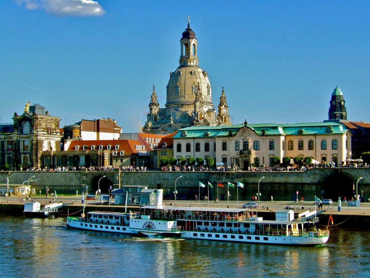 Ferienwohnung Natur Und Kunst Dresden Bagian luar foto